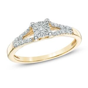 Zales Diamond Accent 10K Gold Ring